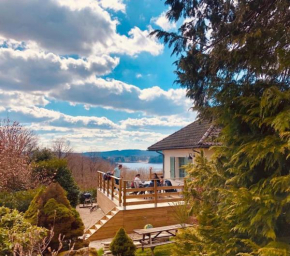 Villa des Suisses with Jacuzzi & View of Lake des Settons